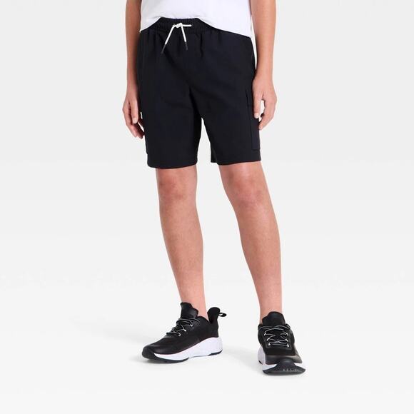 all in motion Other - All in Motion Boys' Adventure Pull On Cargo Shorts Size Large Black NWT